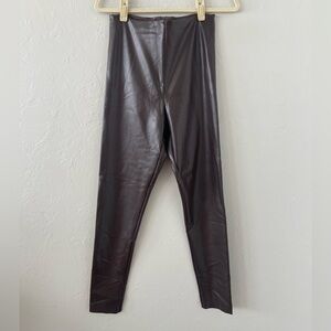 Joie brown leather pants​​​​​​​​​​​​​​​​​​​​​​​​​​